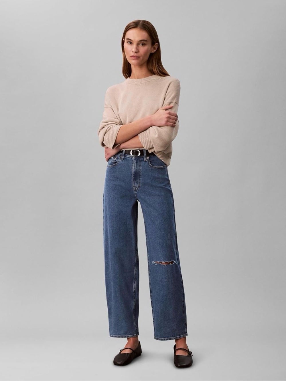 🌟NWOT🌟 Calvin Klein Women's Barrel Fit Jeans